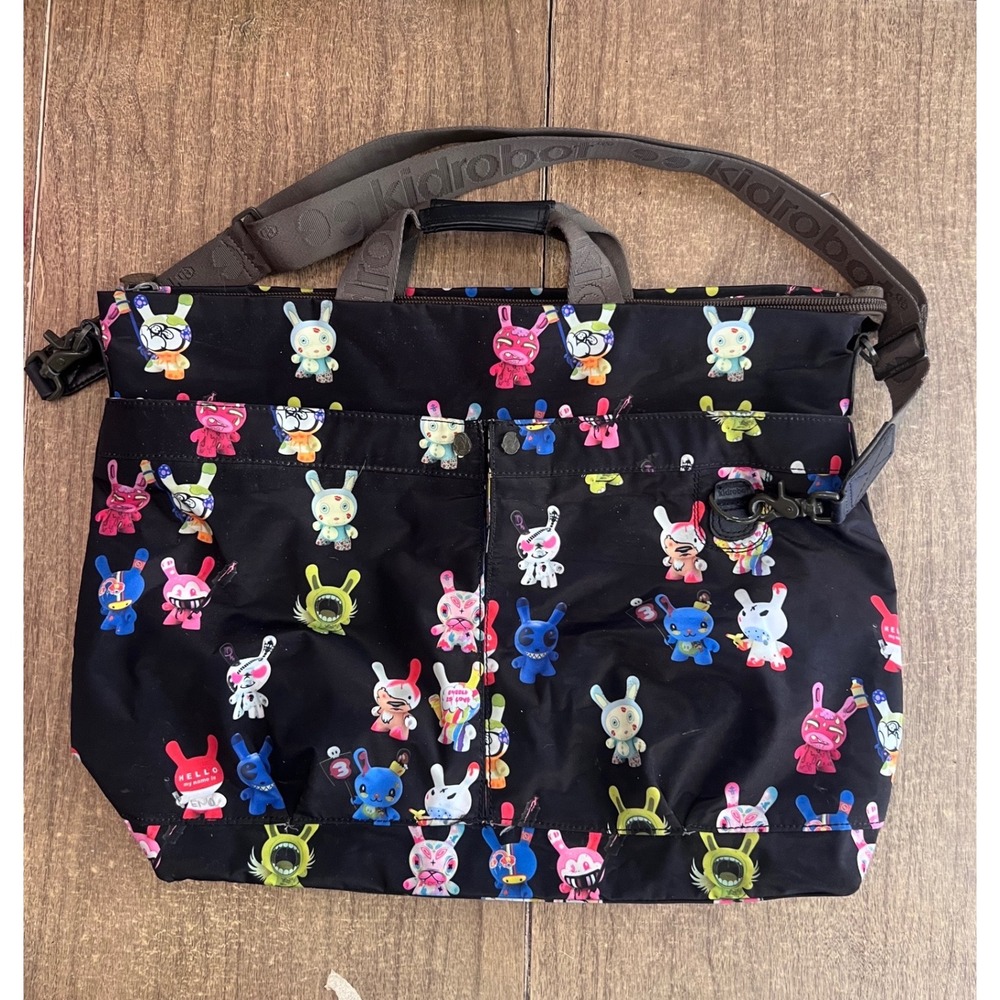 I Want Dunny Print From Photo Op Collection Kidrobot Awesome Aviator Bag 2008